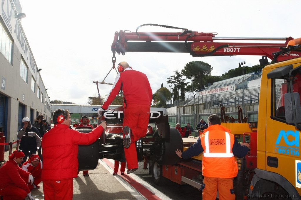 Test Ferrari F2008 Italian F3 Drivers Vallelunga